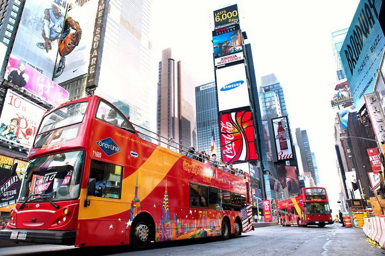 New York - Big Red Hop-On Tour | City Sightseeing©