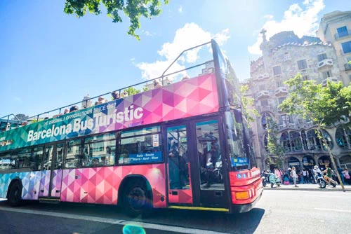 barcelona tourist bus