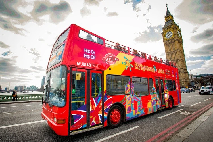 Hop-On Hop-Off London: Red Bus Route & Map