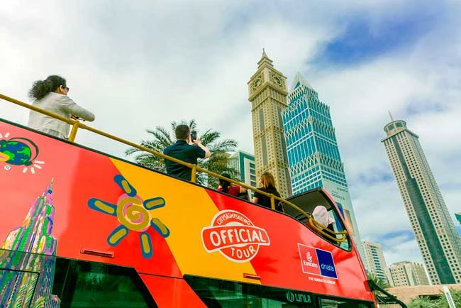 city sightseeing bus tour Dubai